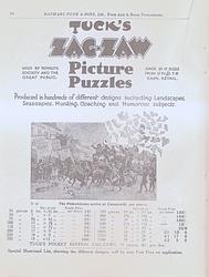 TUCK'S ZAG-ZAW PICTURE PUZZLES